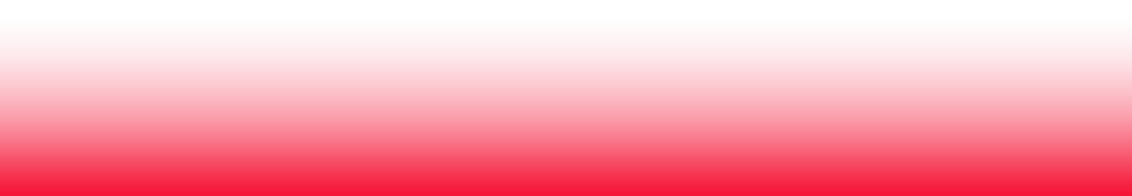 Solid red background with a thin black horizontal strip at the top.