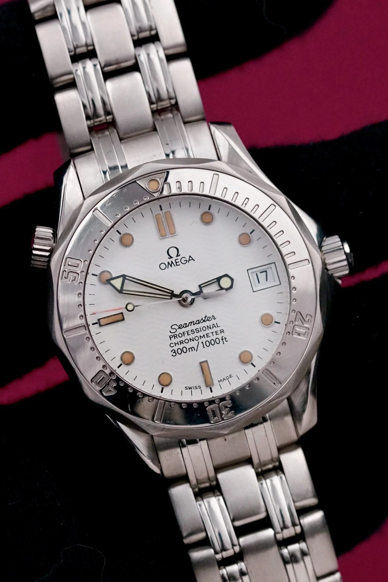 Omega Seamaster Pro 300 Mid Size 36MM #2552.20 White Dial