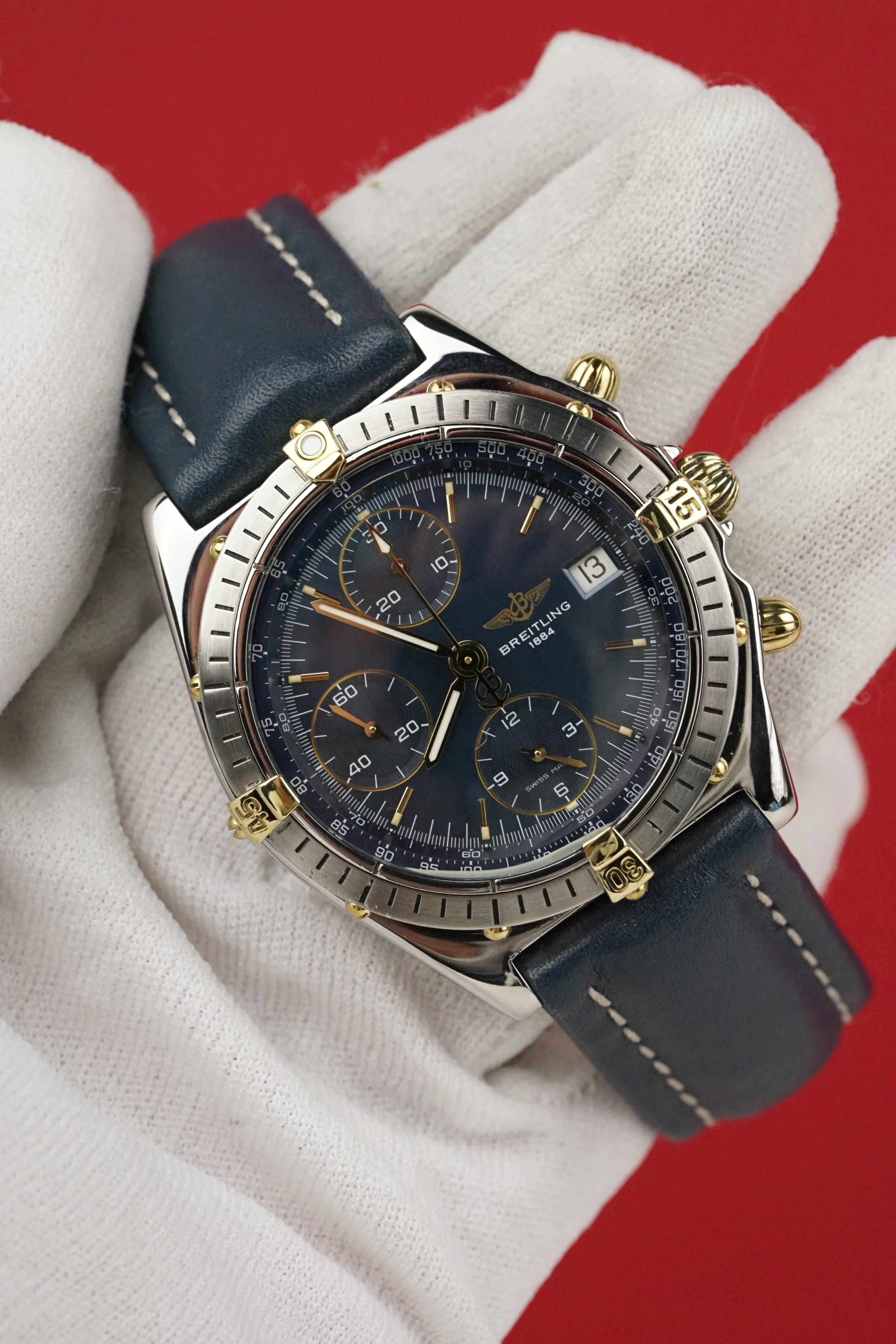 Breitling Chronomat Ref. B13048 | Blue Dial | Full Set