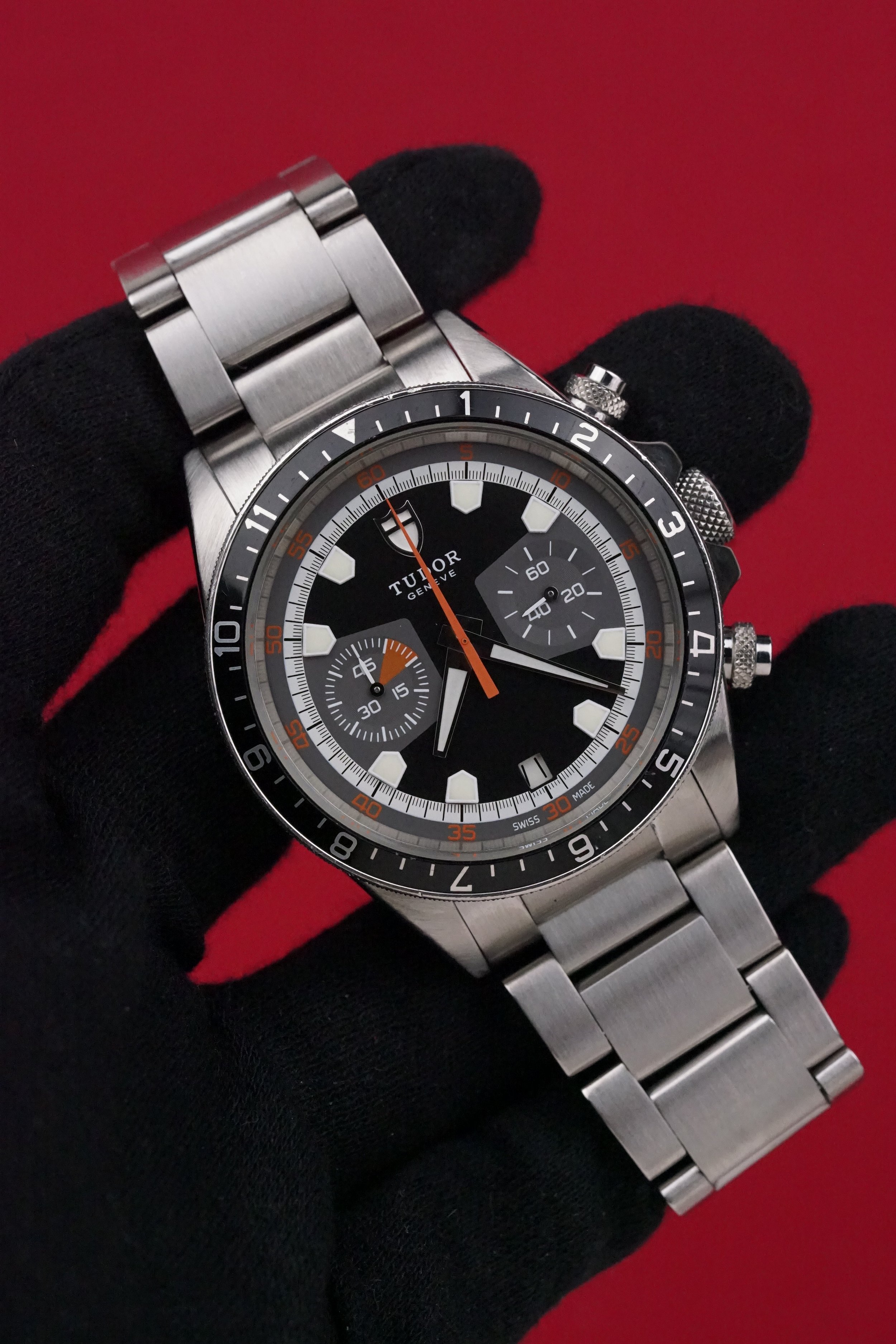 Tudor Heritage Chronograph Ref. 70330N | 2014 | Watch & Card | Pre-Owned