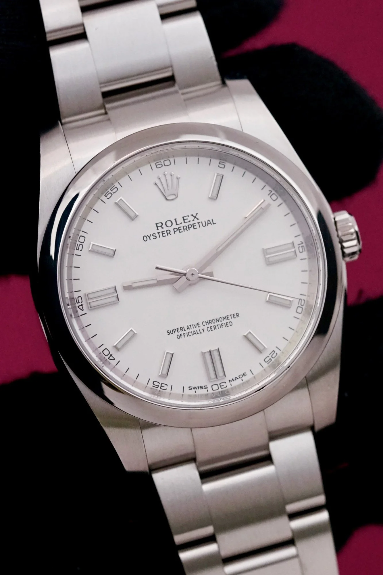 Rolex Oyster Perpetual 36 Silver Dial