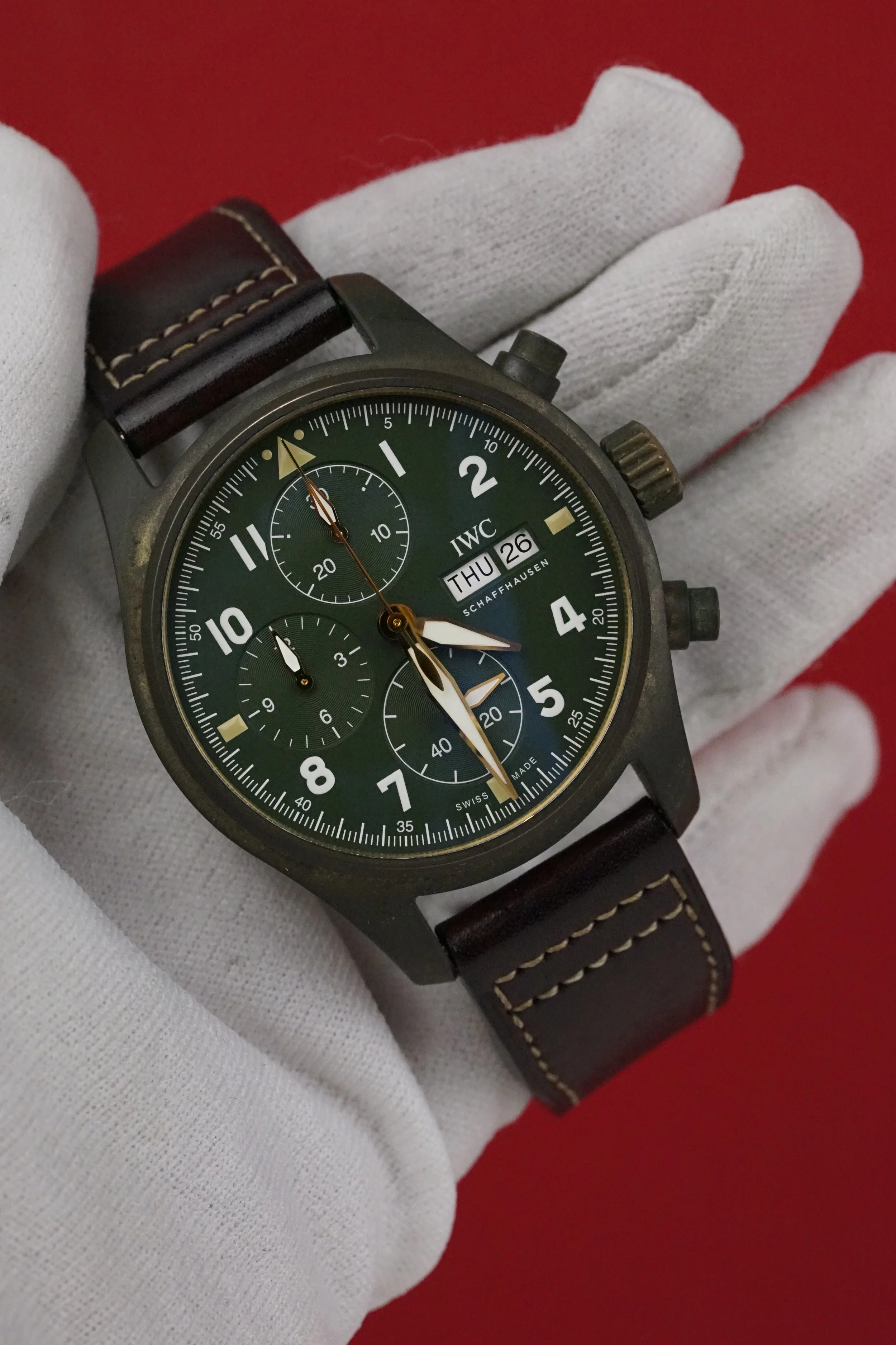 IWC Pilot's Watch Chronograph Spitfire Ref. IW388191 | 41mm | Watch & Card | Pre-Owned