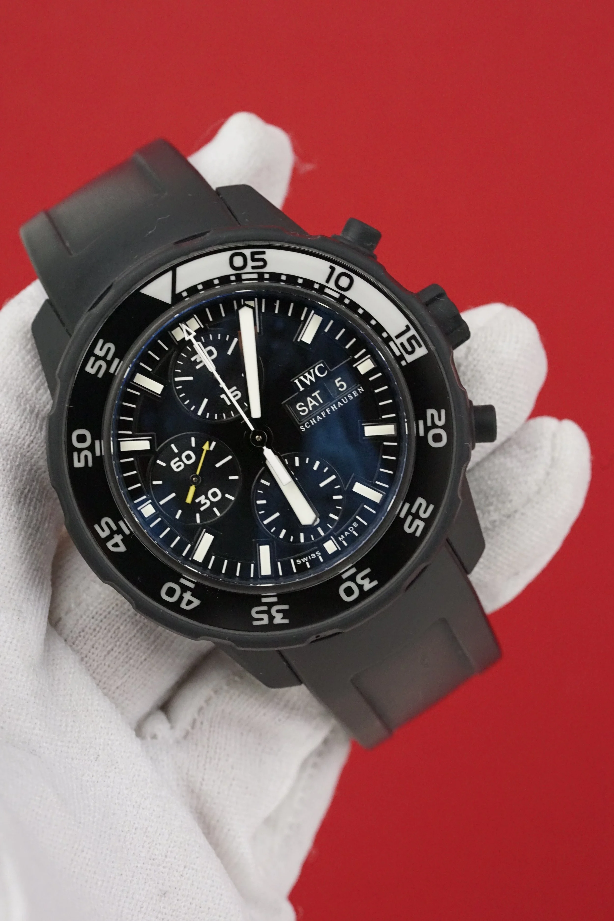 IWC Aquatimer Chronograph Ref. IW376705 | 44mm | Watch & Card | Pre-Owned