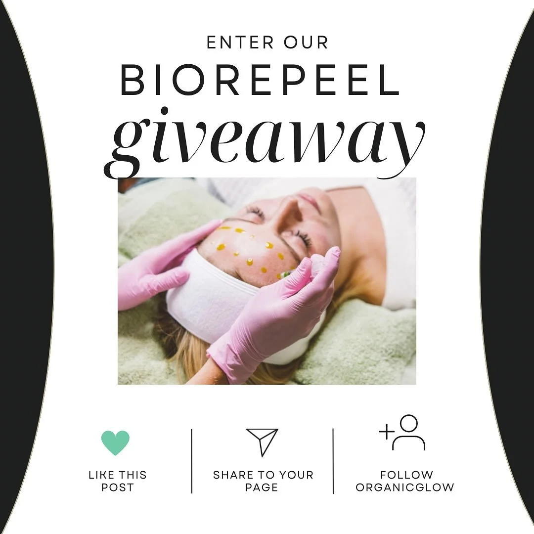 ✨ BIOREPEEL GIVEAWAY ✨

We&rsquo;re giving one lucky winner a Series of 4 BioRePeel Treatments 🧖🏼&zwj;♀️ valued at $900
&ndash; the ultimate way to refresh, smooth, and glow this fall!

How to Enter:
1️⃣ Like this post 💚
2️⃣ Share it to your page 