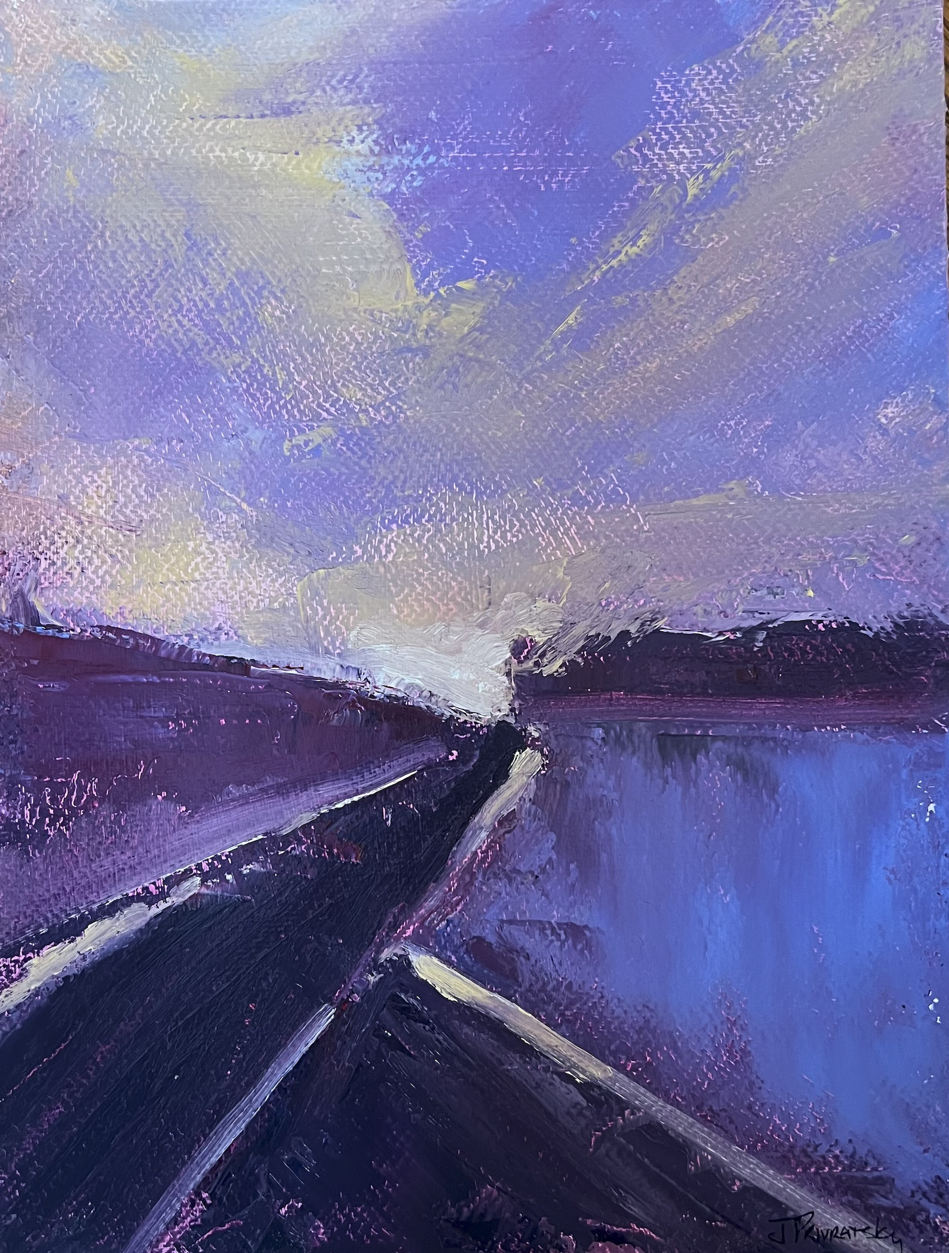 Around the Bend, 11 × 14 in — Available