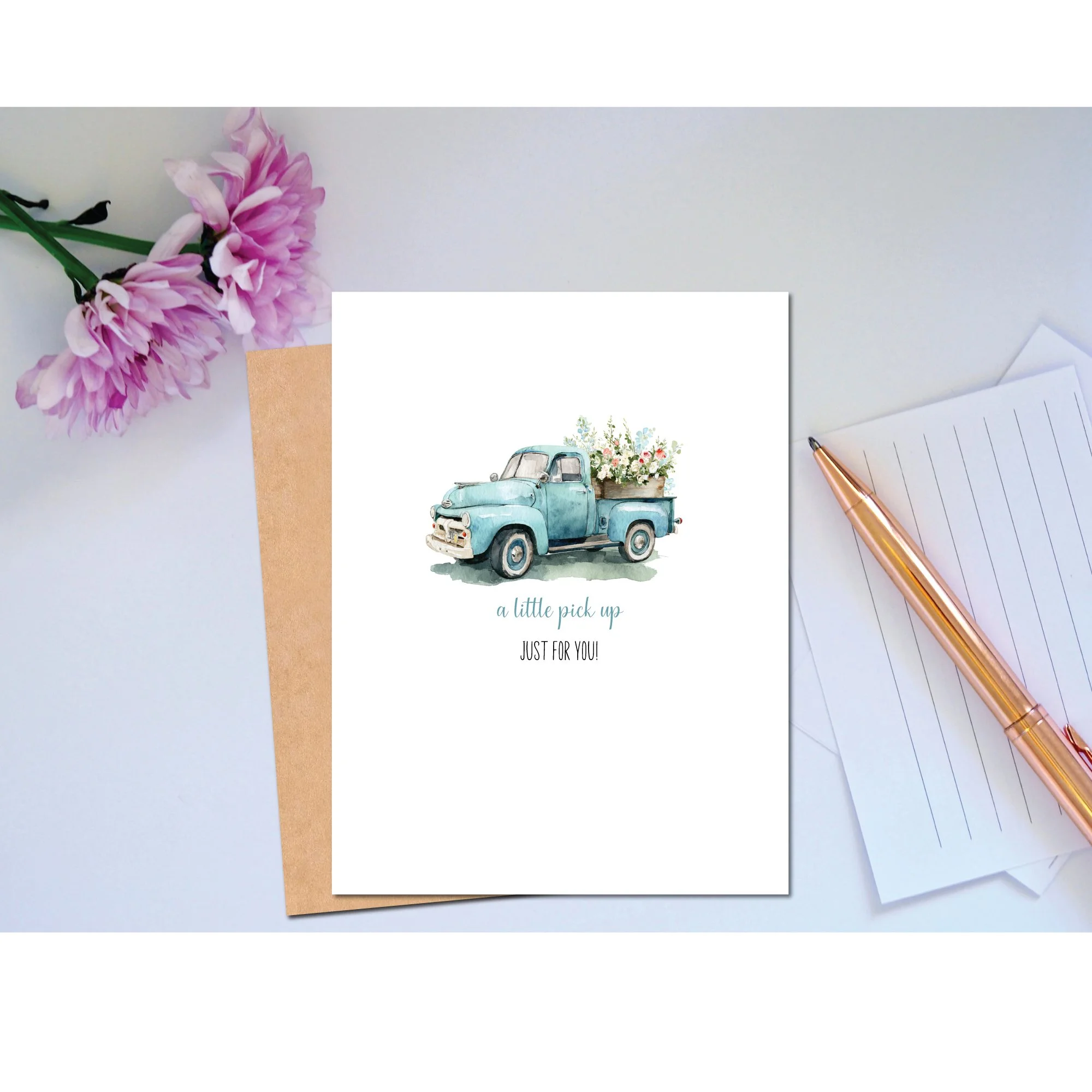 uplifting encouragement card for someone with a little pick up just for you