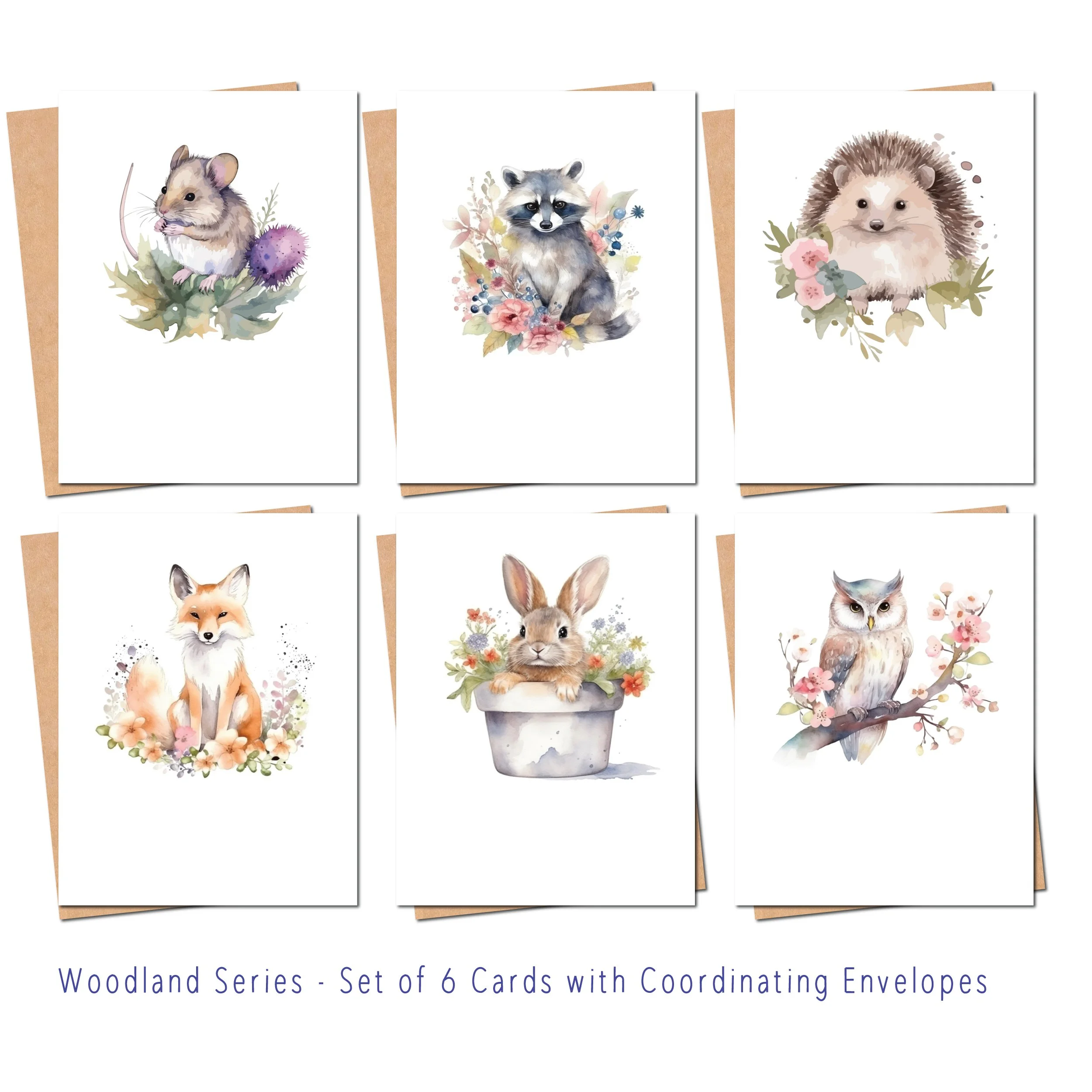 Woodland Series - Set #1 - 6 Pack