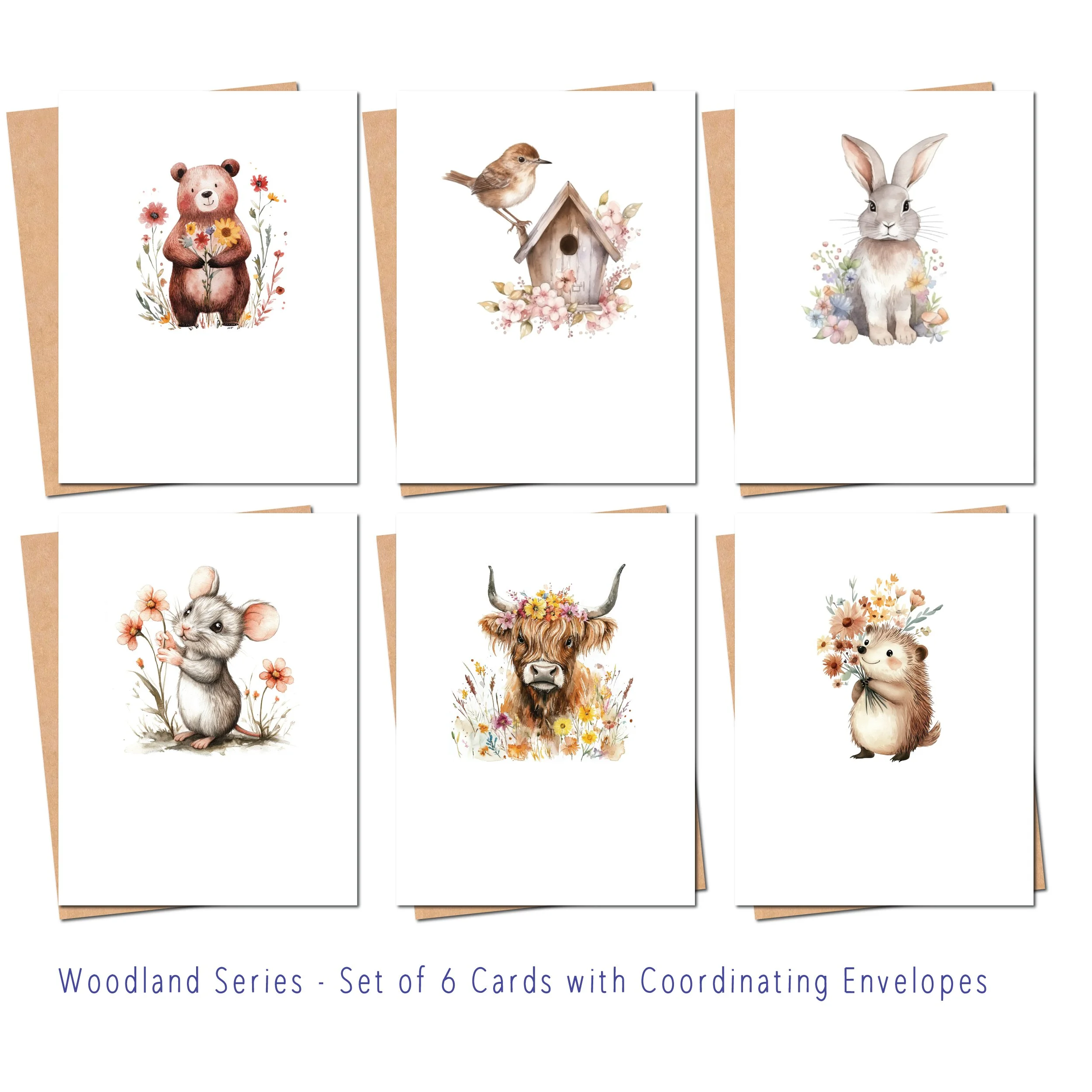 Woodland Series - Set #2 - 6 Pack