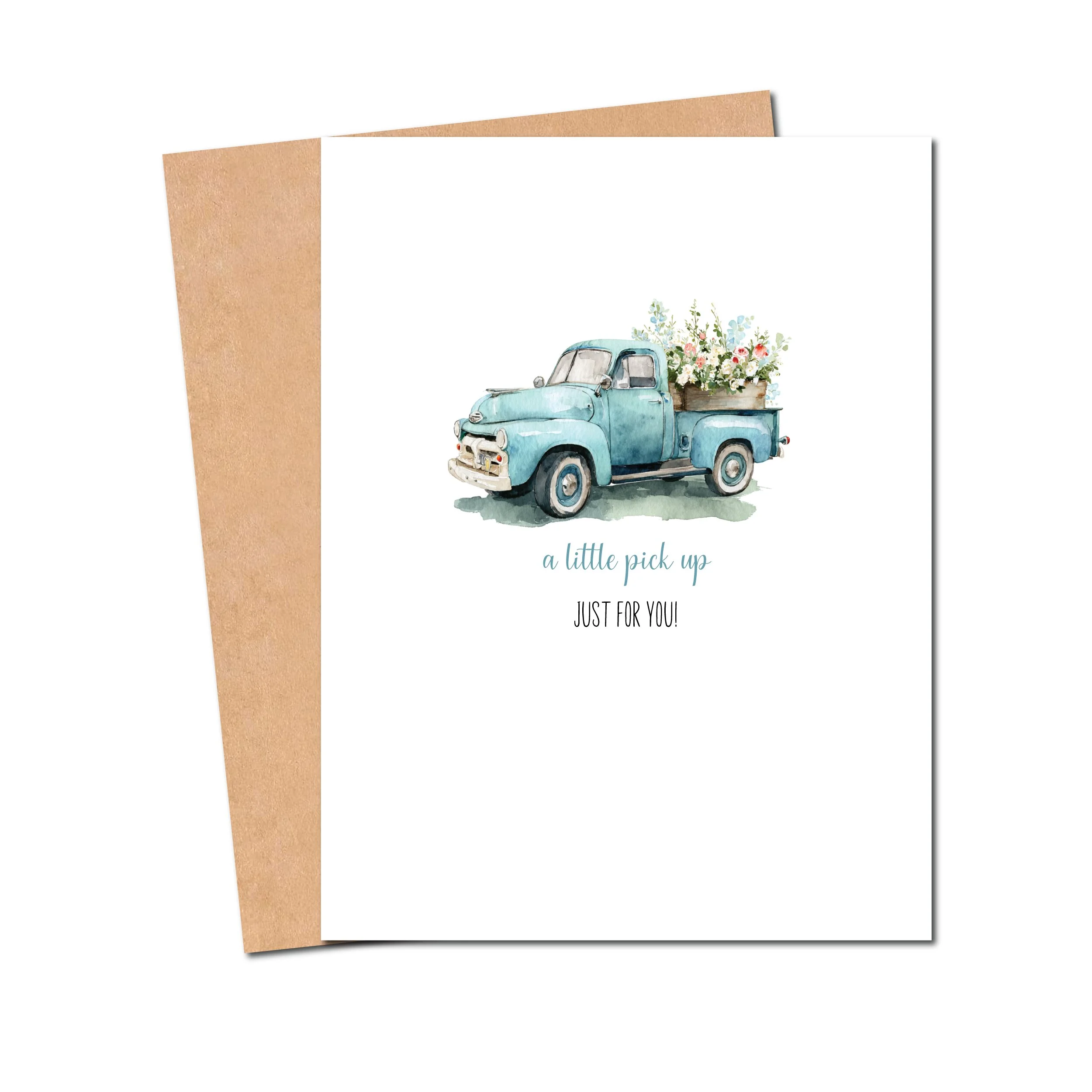 uplifting encouragement card for someone with a little pick up just for you