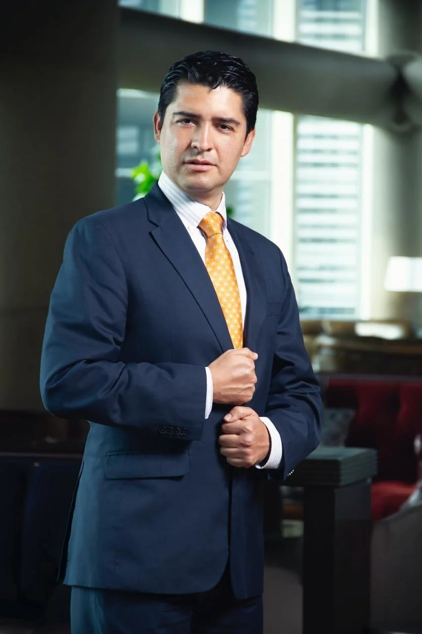 Sergio Covarrubias es el Vicepresidente de Relaciones Interinstitucionales de la Asociación de Empresarios de México Capítulo Centro Sur Director General de Innovación del IMSS