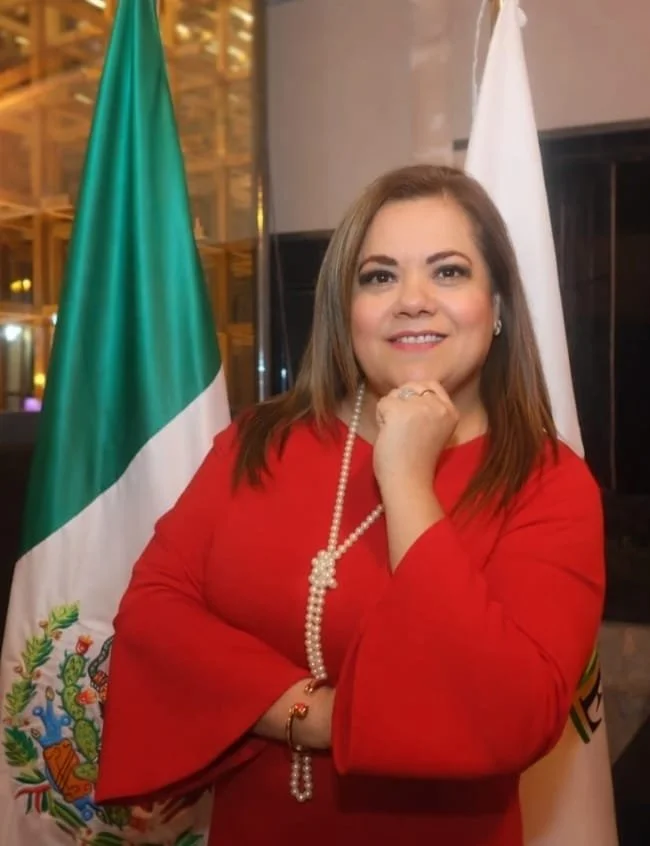 perla pacheco cortez Presidenta Nacional de la Asociación Mexicana de Mujeres Jefas de Empresa A.C. (AMMJE).