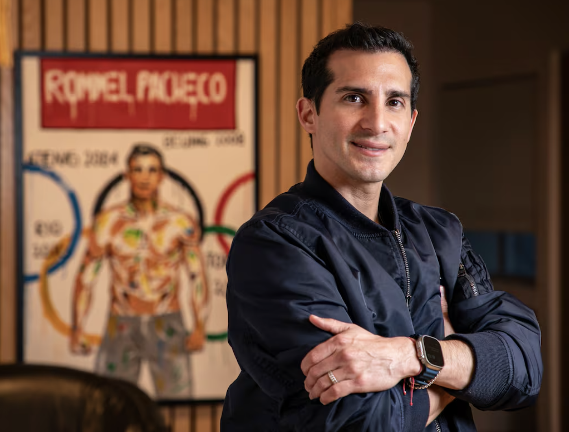 Titular de la CONADE. rommel pacheco