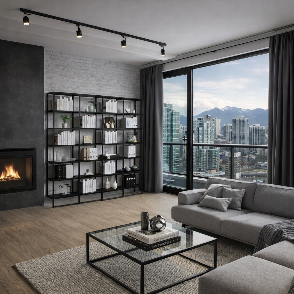 Looking for Custom modern metal Shelves in Vancouver?