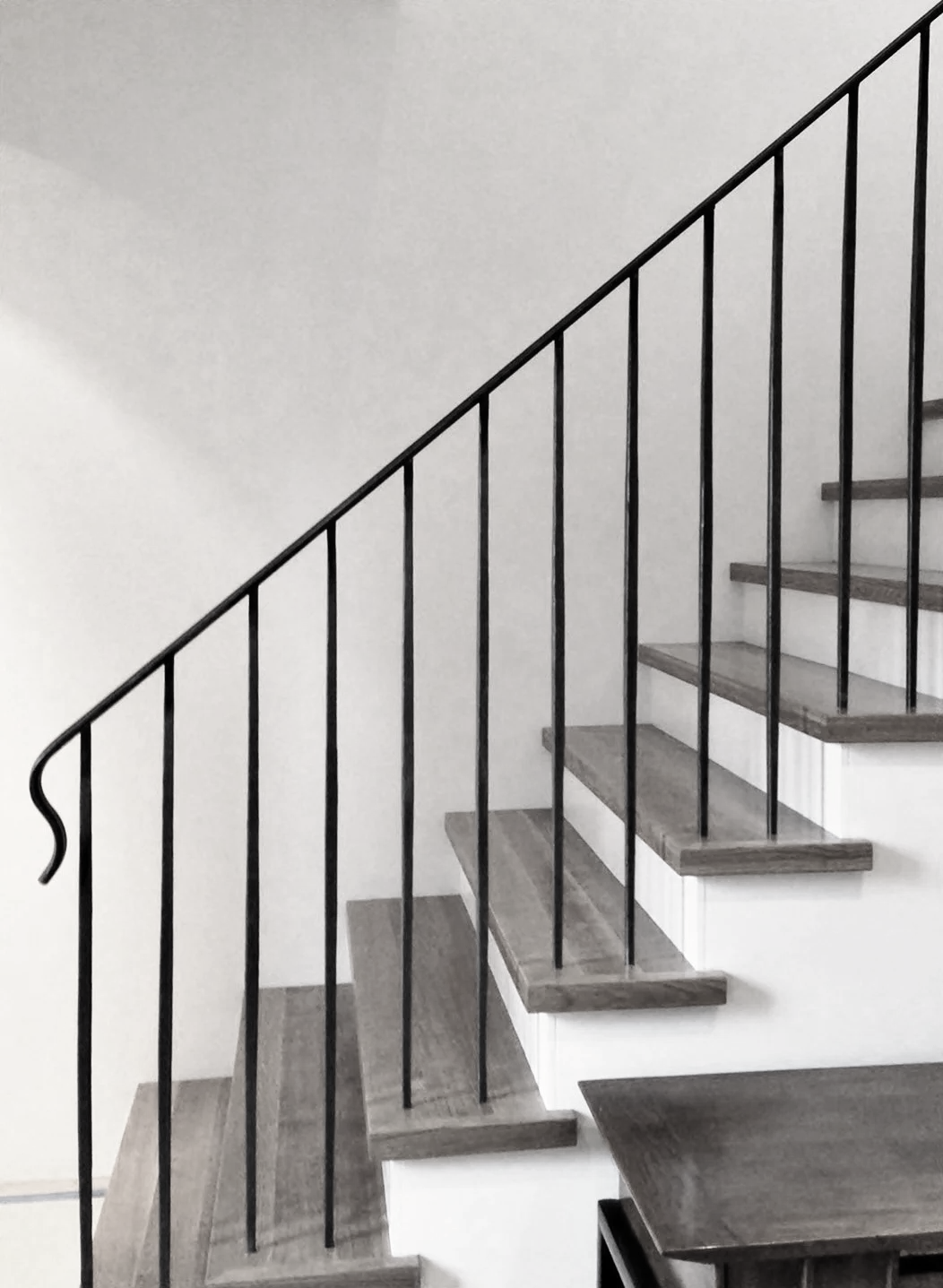 Custom Wrought Iron Interior Stair Railing – Vancouver  236