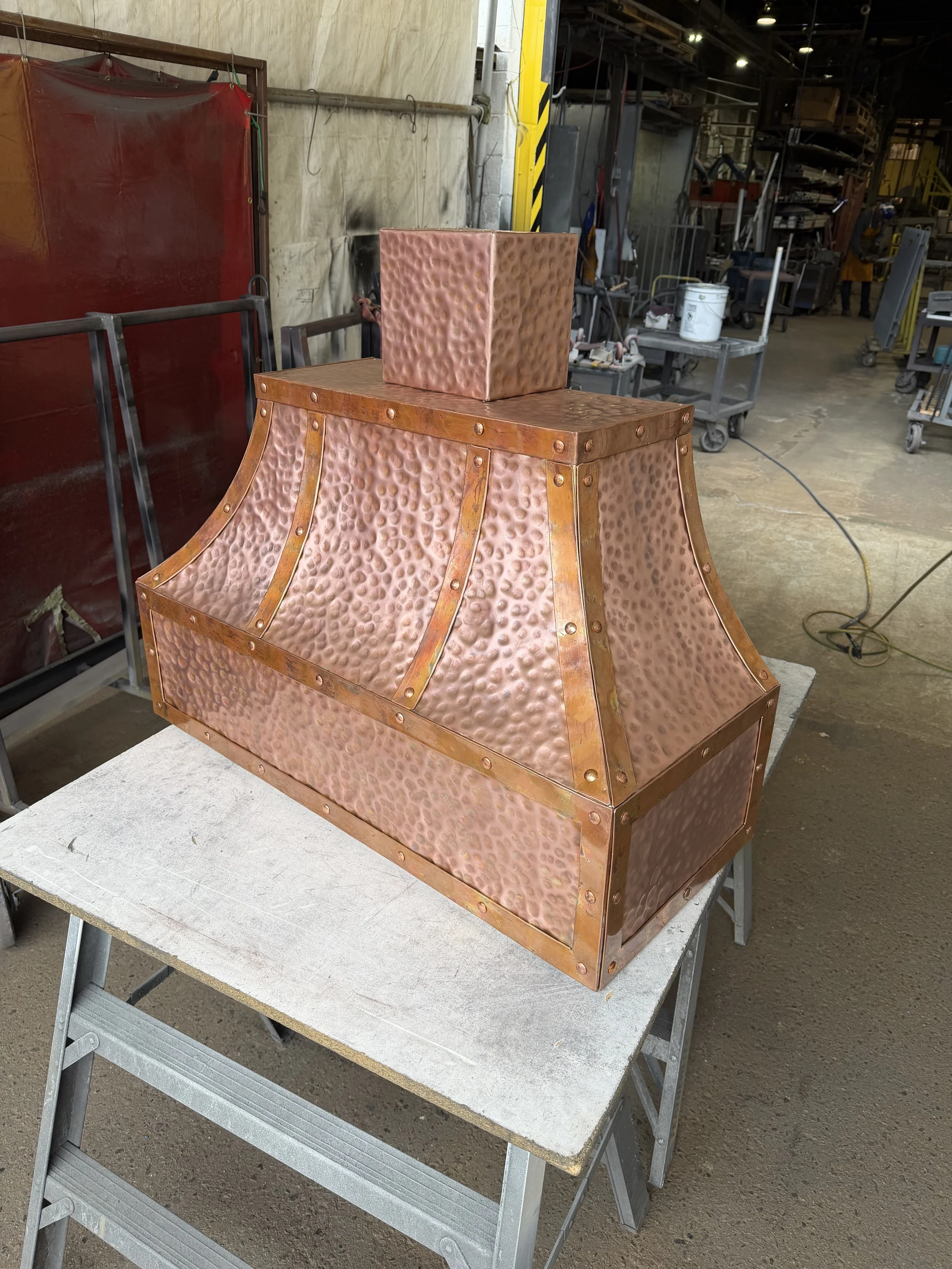 Custom Copper Range Hood: When Metal Becomes Art
