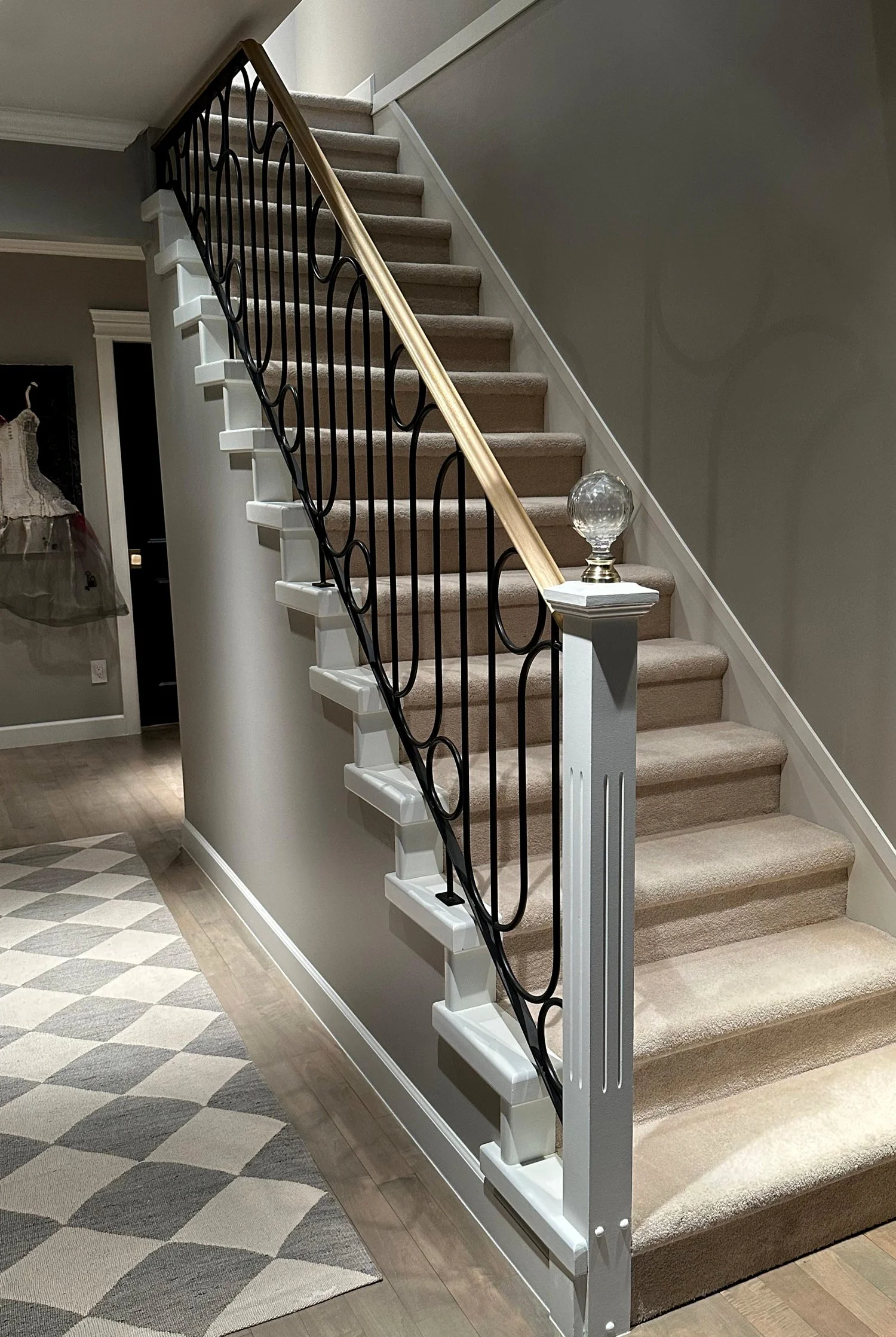 architectural metal railing installation in Vancouver