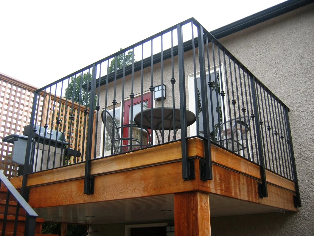 Exterior guardrail system residential Vancouver 2