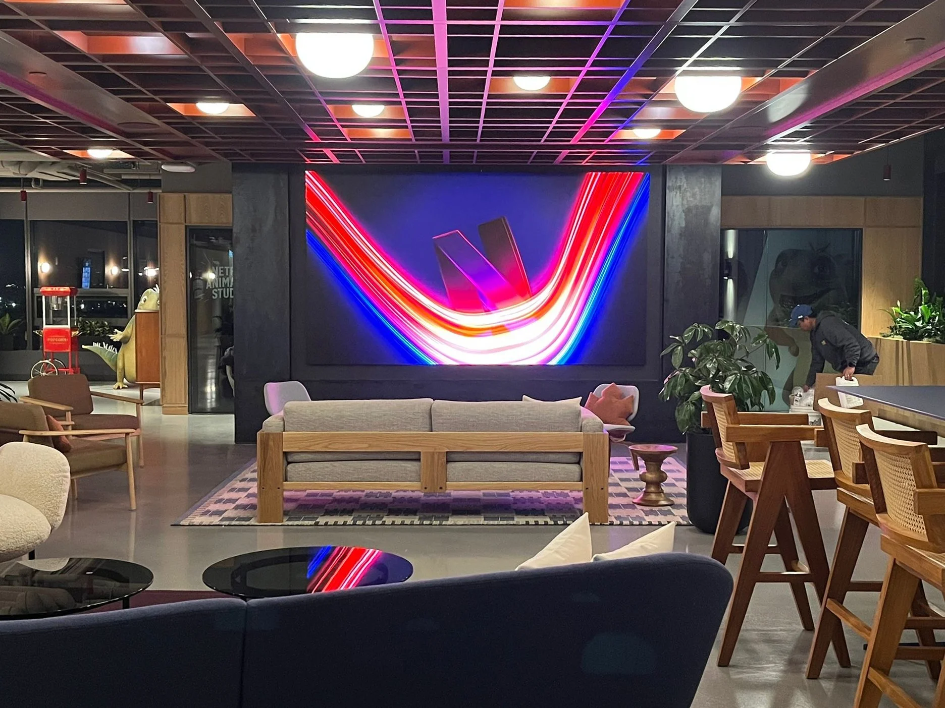 Custom architectural metalwork for Netflix Production Facility – Vancouver 56