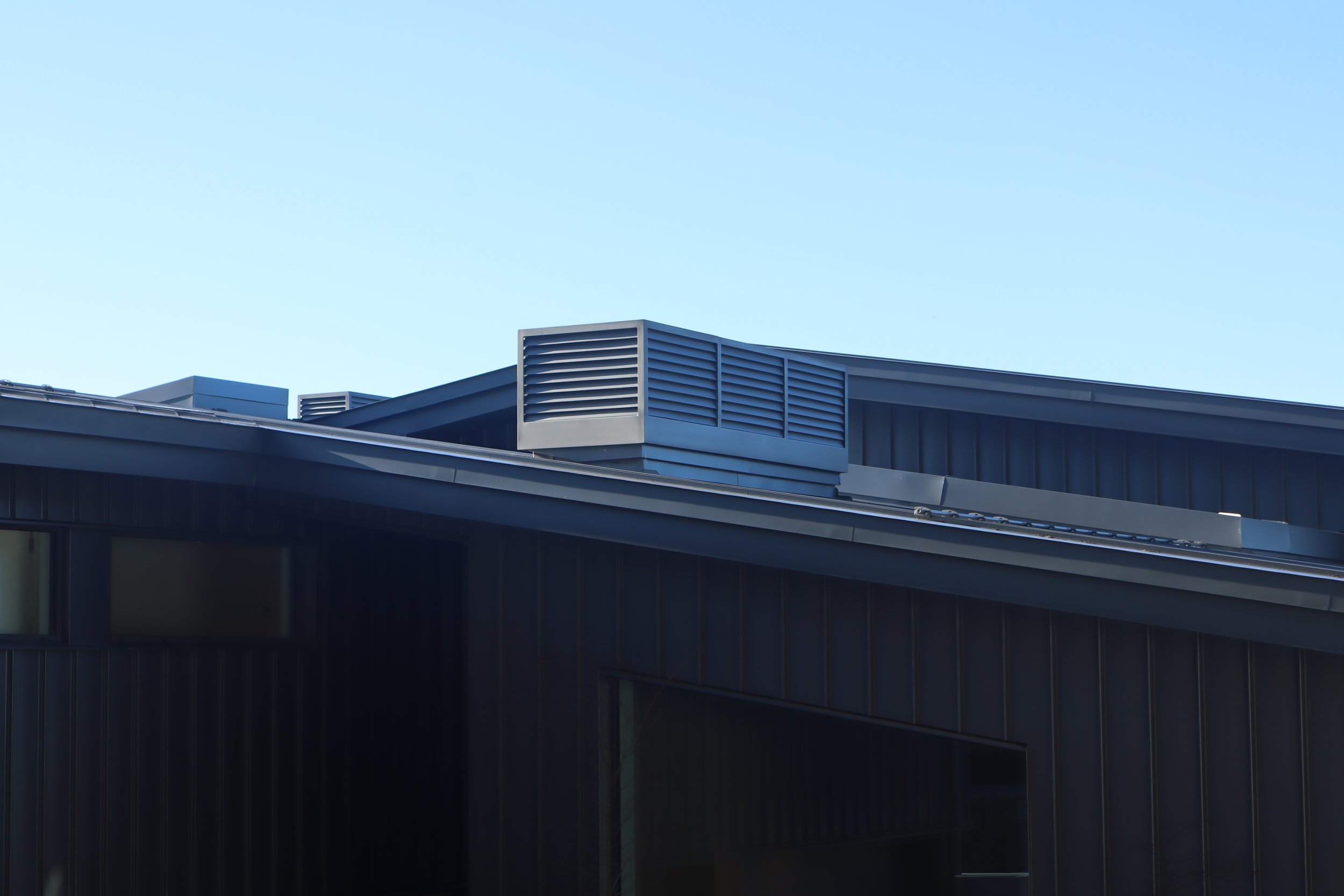 canopy - Custom exterior metal railing connection for a Vancouver project