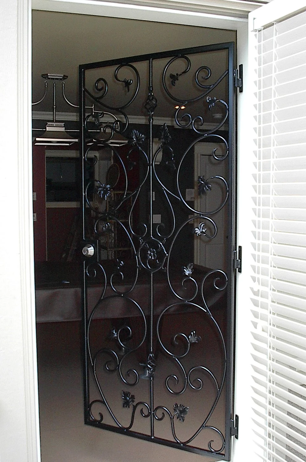 custom metal door design Vancouver residential entrance 11