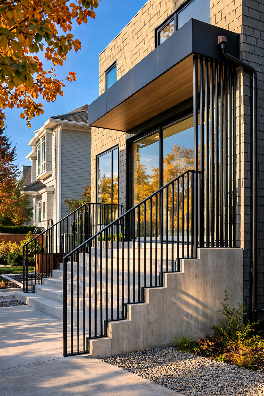exterior stair railings across Vancouver 256