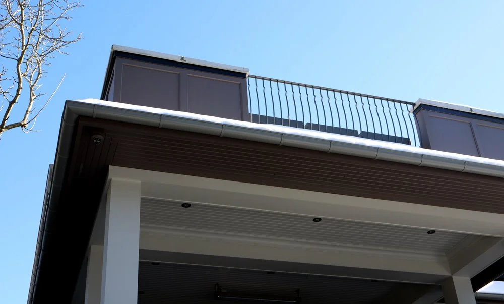 Custom exterior metal railing Vancouver 201