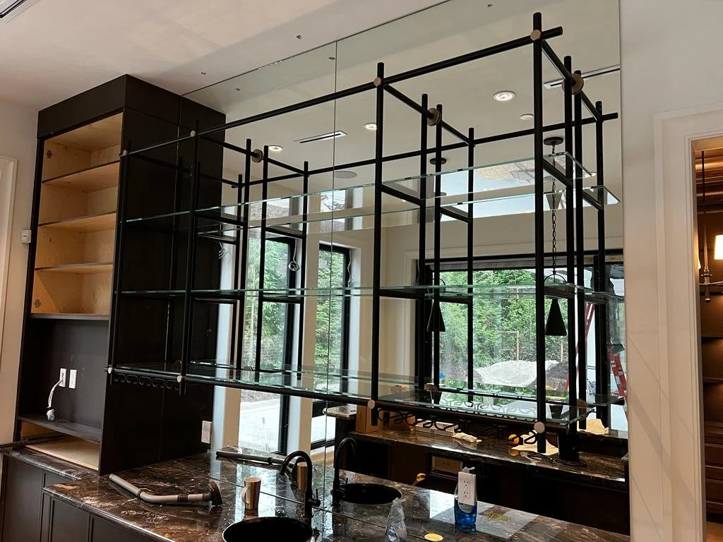 custom interior metal feature vancouver architectural design