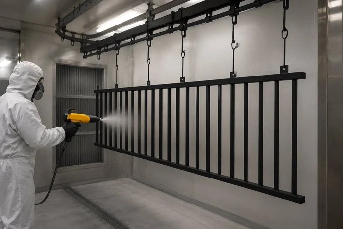 Powder Coating vs. Painting: Which Finish Is Better for Metal Railings?