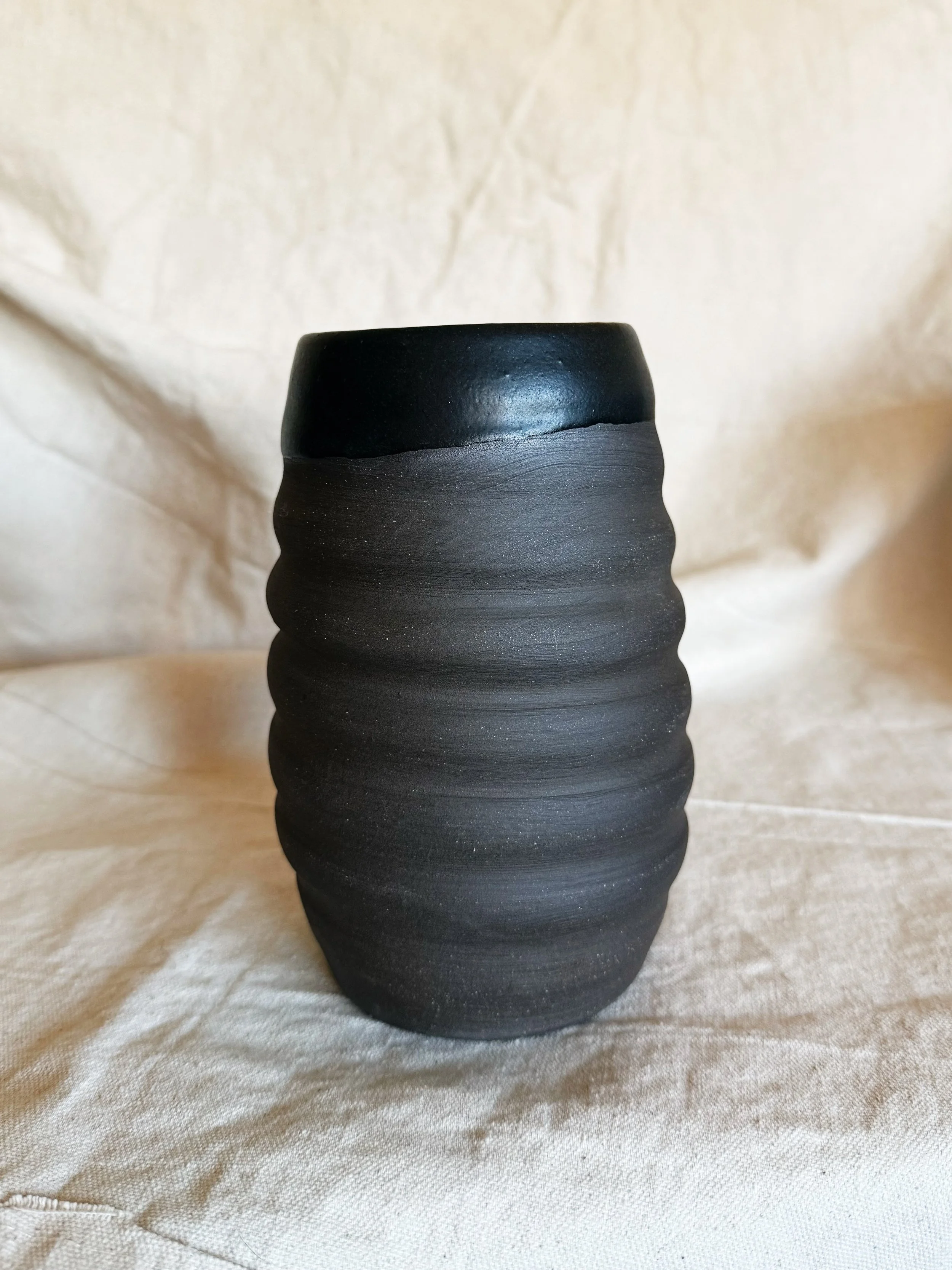 Swirl Stoneware Vase 2