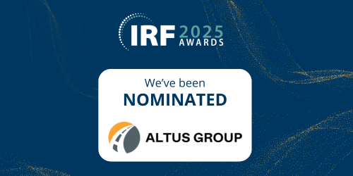 Altus Group Shortlisted for Global Road Safety Achievement Award