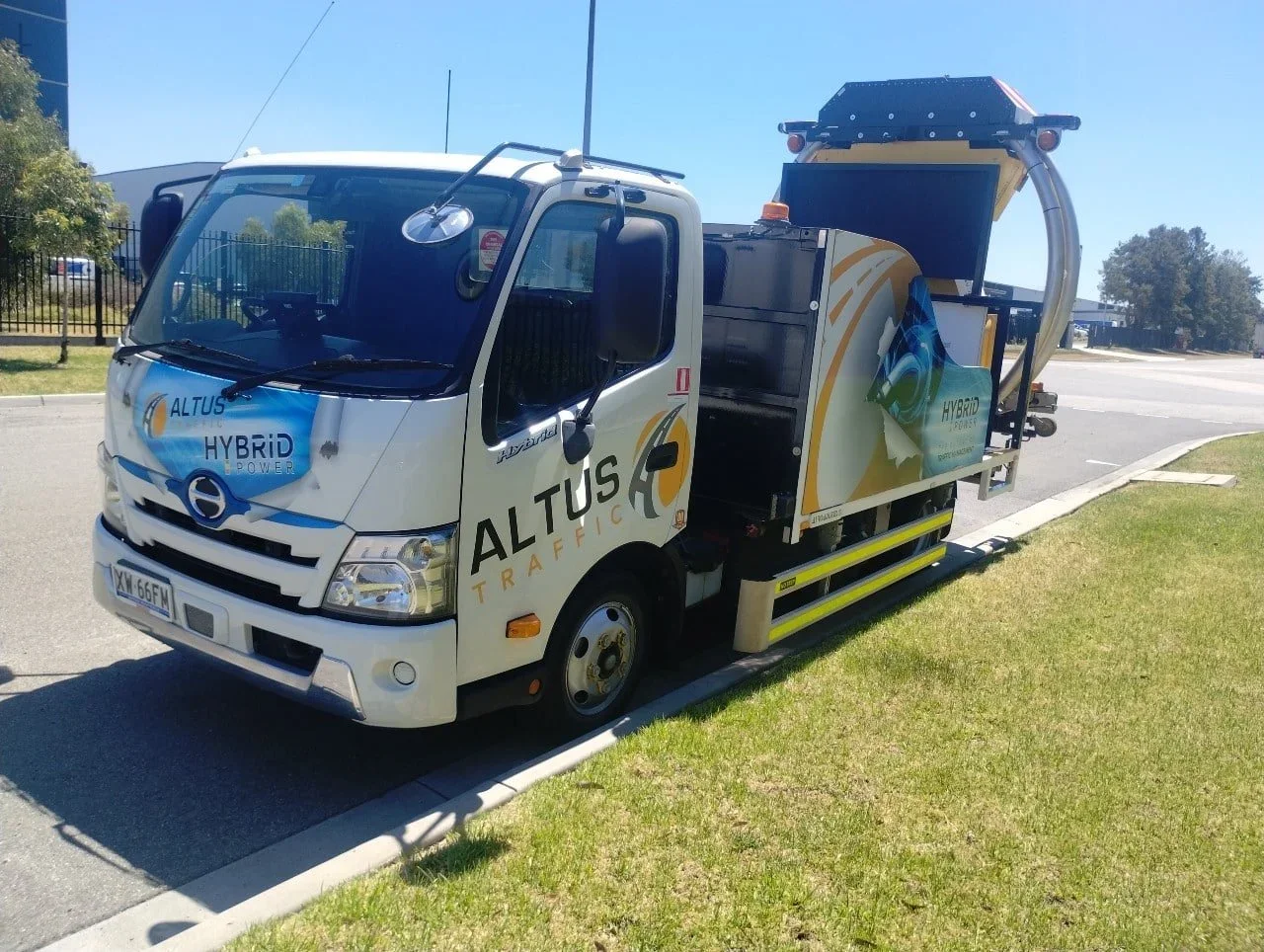 Hino Hybrid Electric Delivers Fuel Savings For Altus