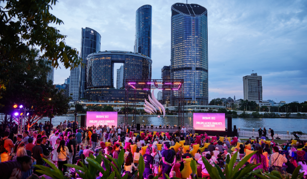 Brisbane 2032 Emblem Reveal: How Altus Traffic Managed Event Access and Pedestrian Safety at South Bank