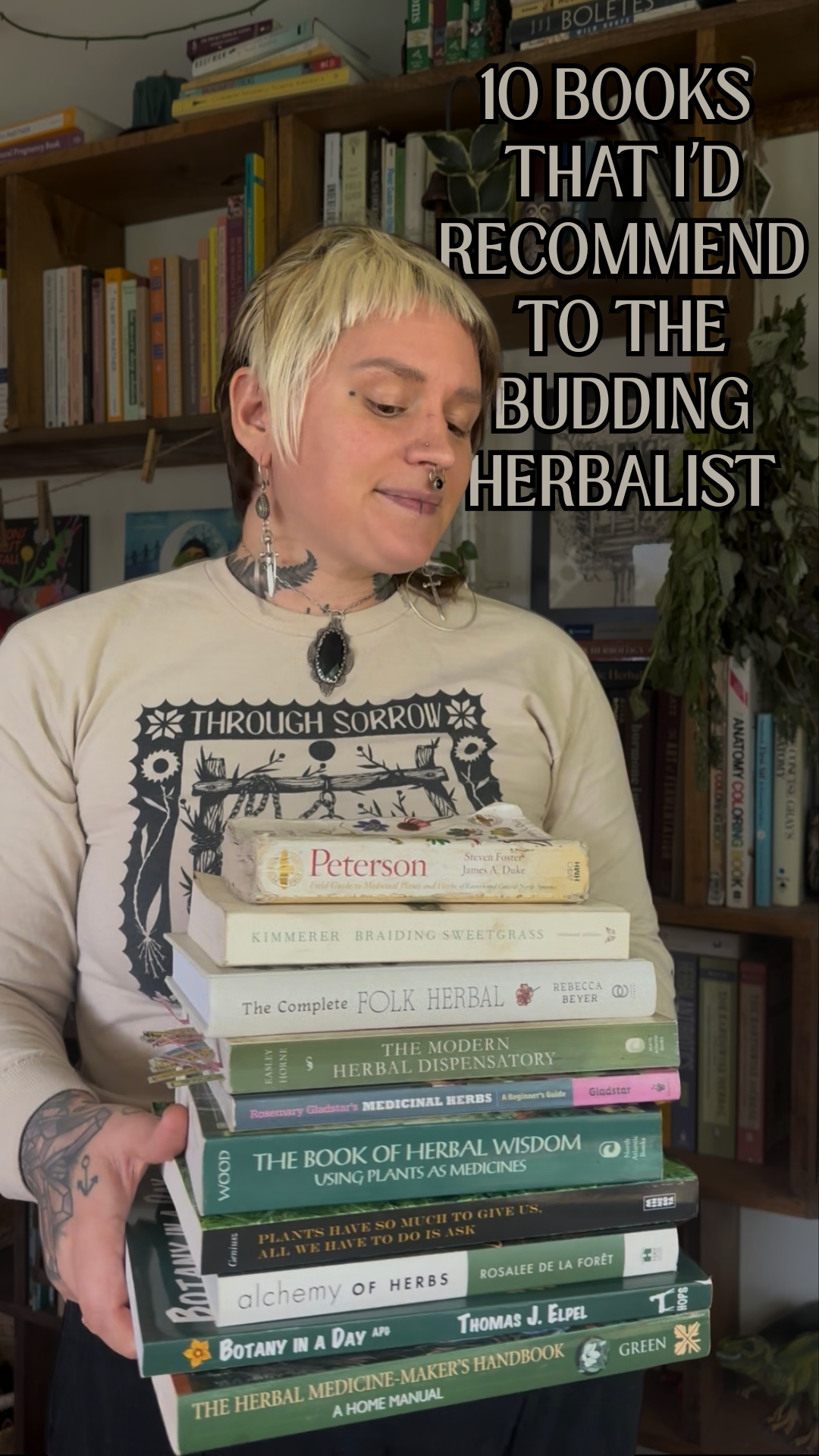 10 BOOKS THAT I’D RECOMMEND TO THE BUDDING HERBALIST