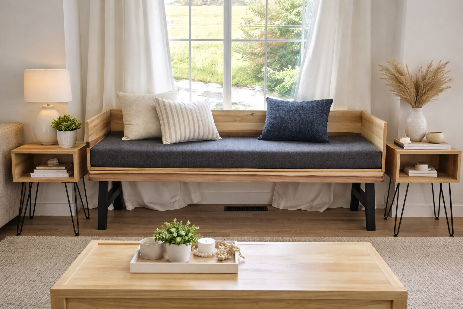 Sitting bench - cushion included