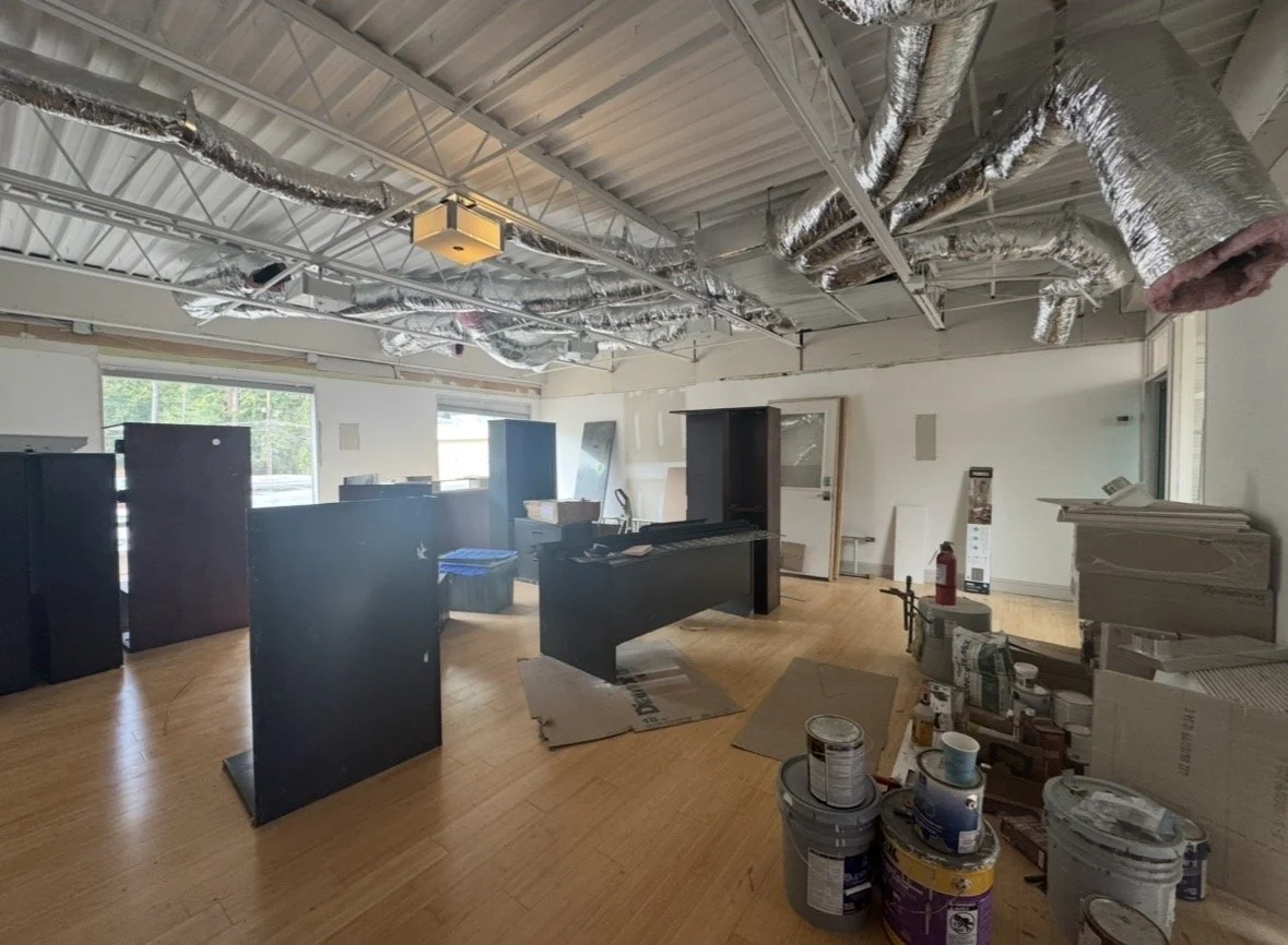 Our studio space before