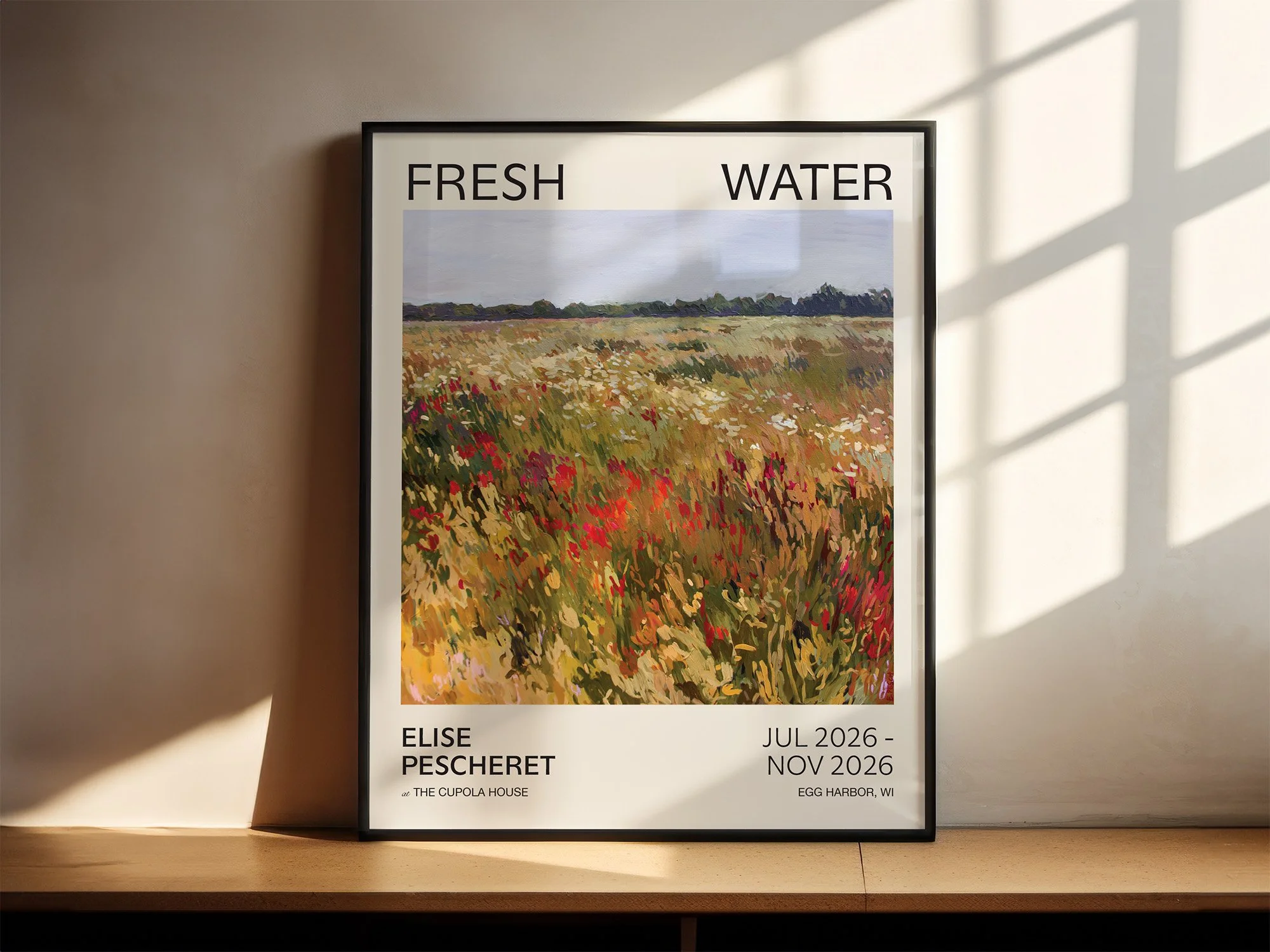 "Fresh Water" Poster