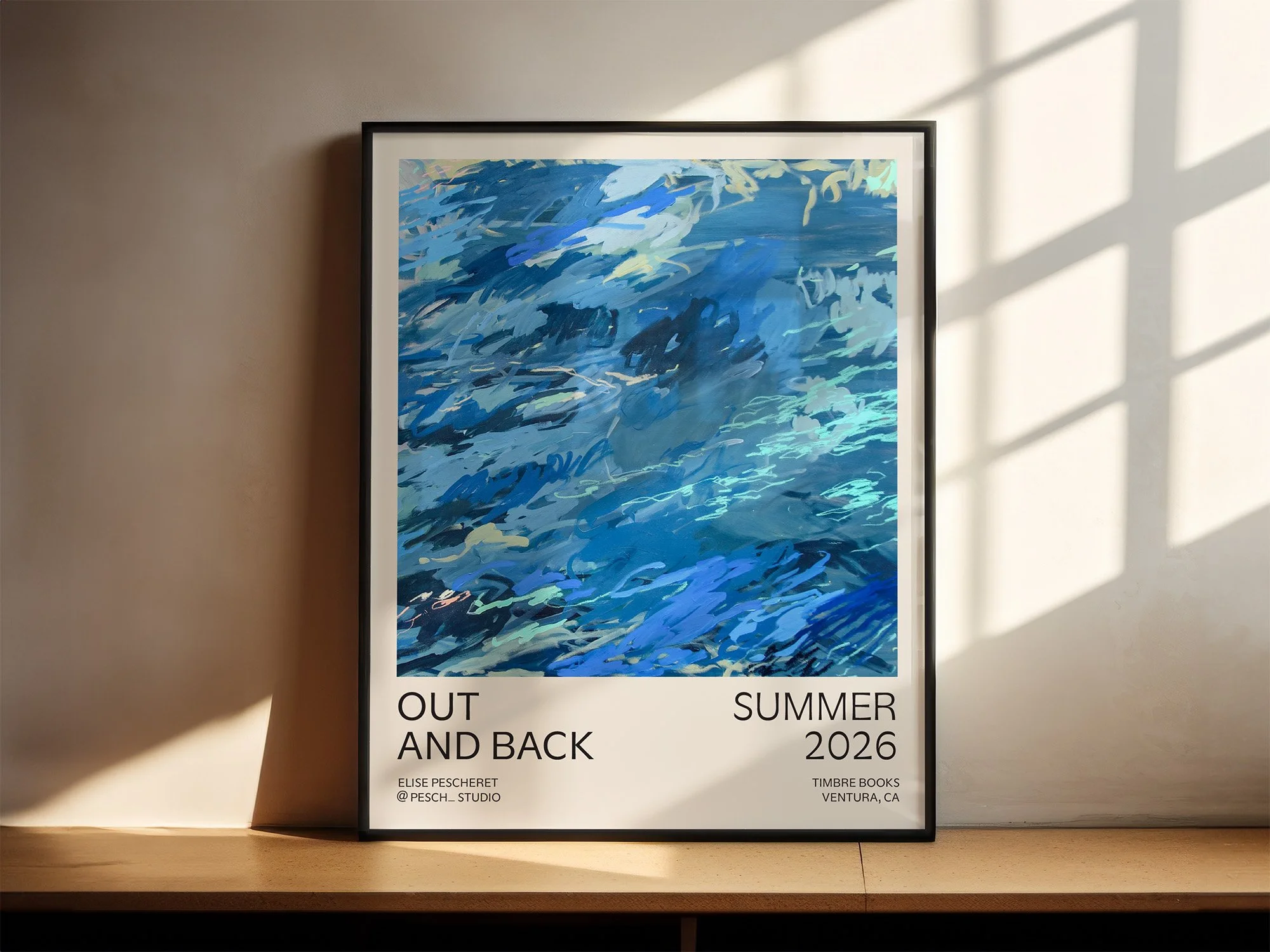 "Out and Back" Poster