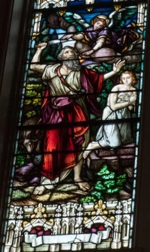 Altar Window - Abraham