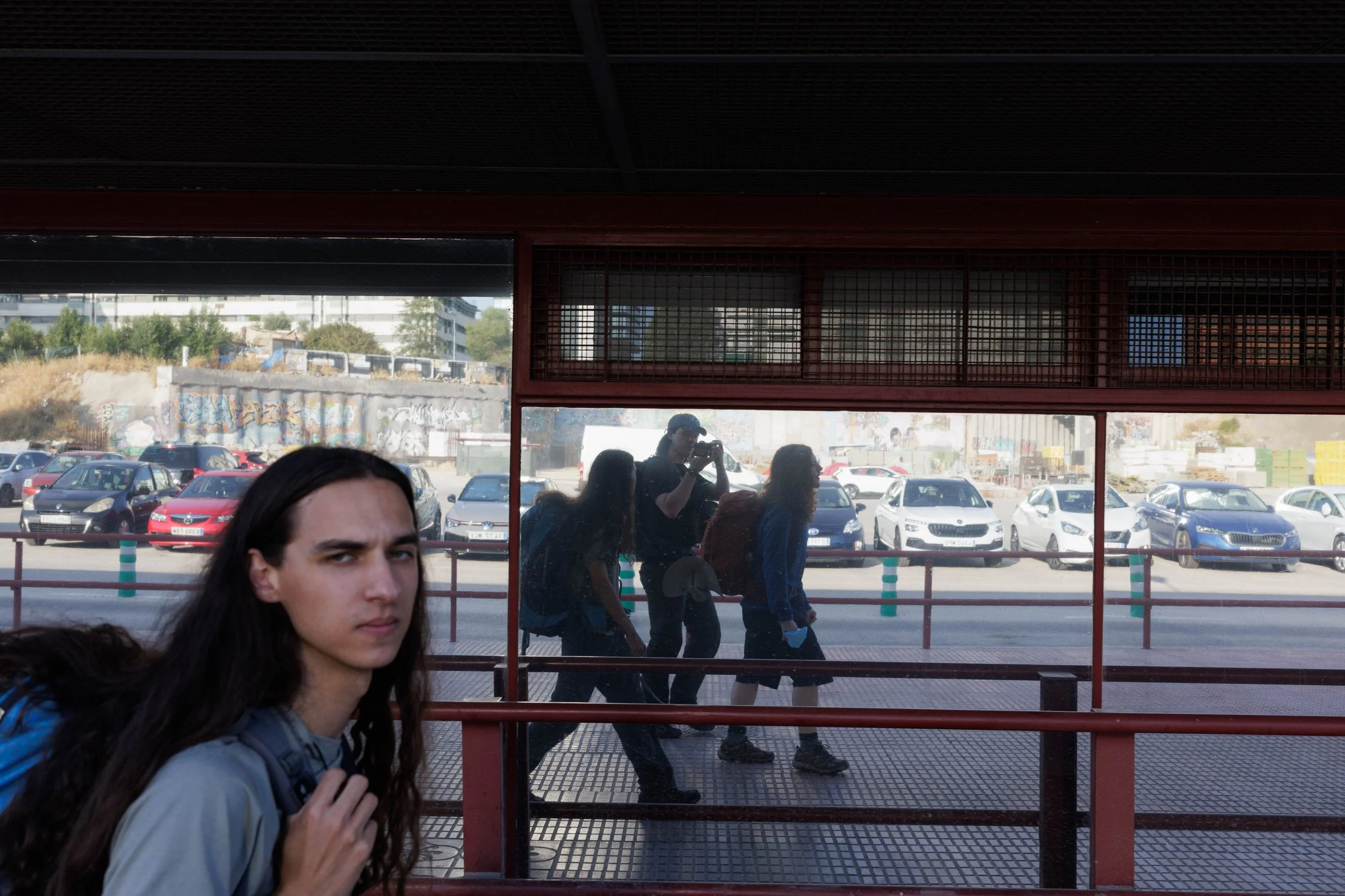 Sean, Adam and I fresh off the plane in Madird 