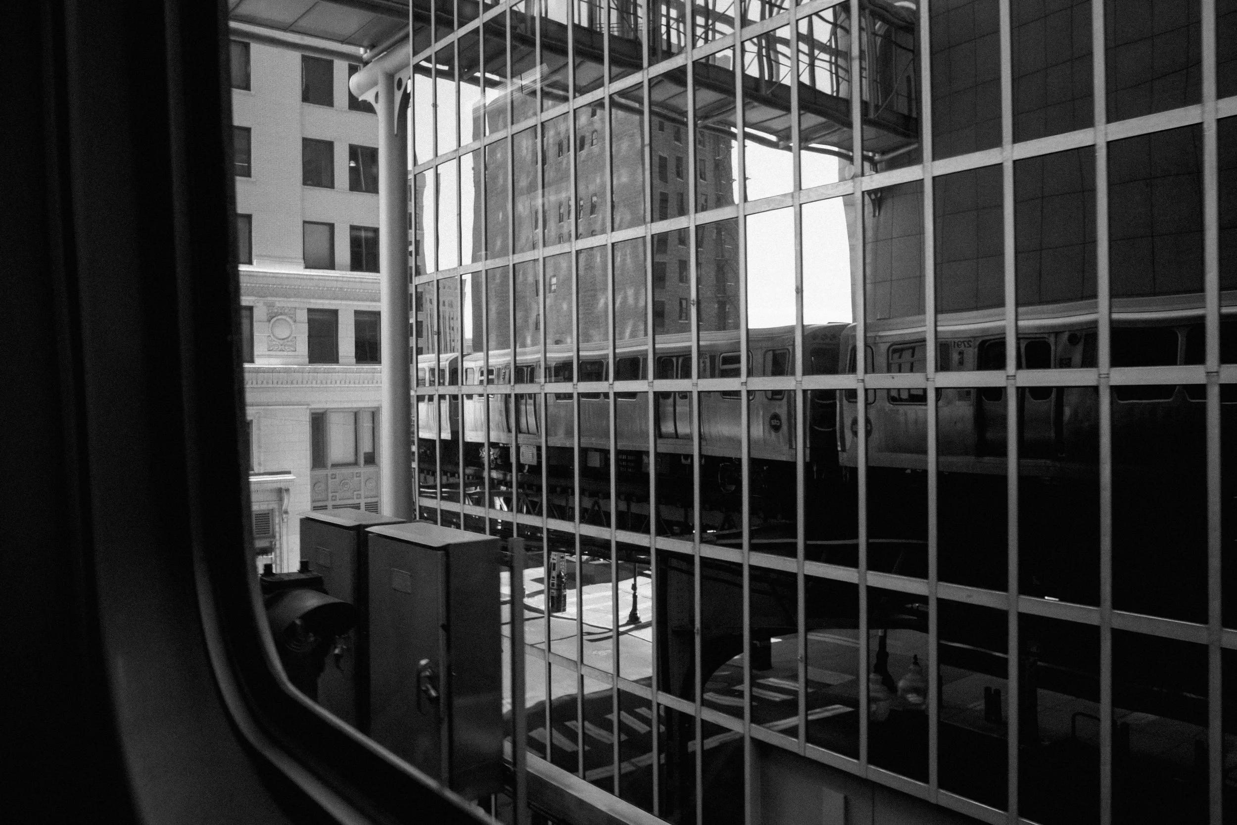  View from the Orange Line. 