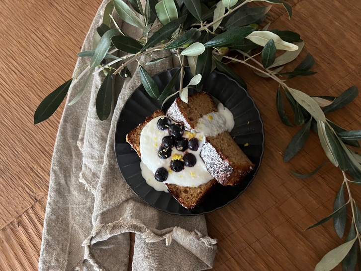 Lemon & Extra Virgin Olive Oil Yogurt Cake