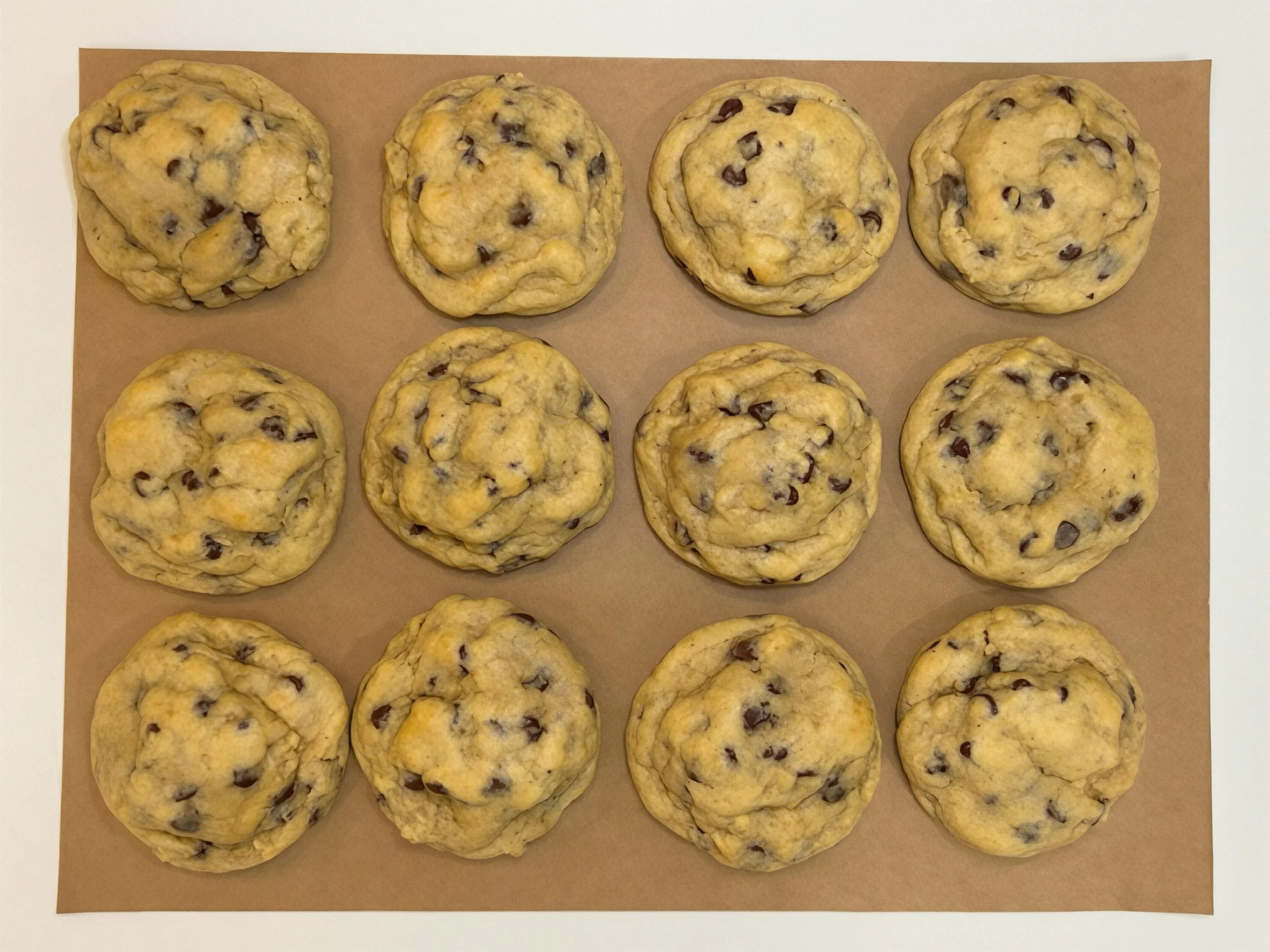 The most perfect thing about a chocolate chip cookie is how perfectly imperfect each of them are, yet they all have the same delicious taste 😋 

#chocolate #cookies #connecticut #chocolatechip #cookierecipes