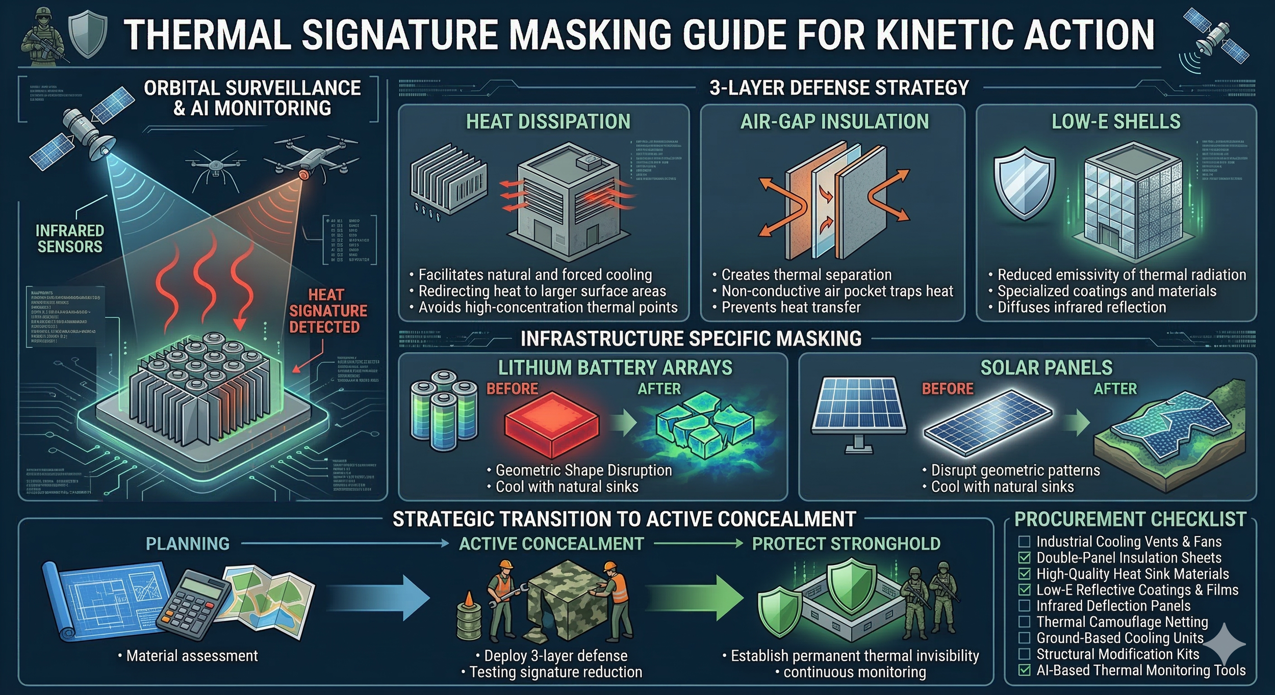 Thermal Signature Masking Guide for Kinetic Action