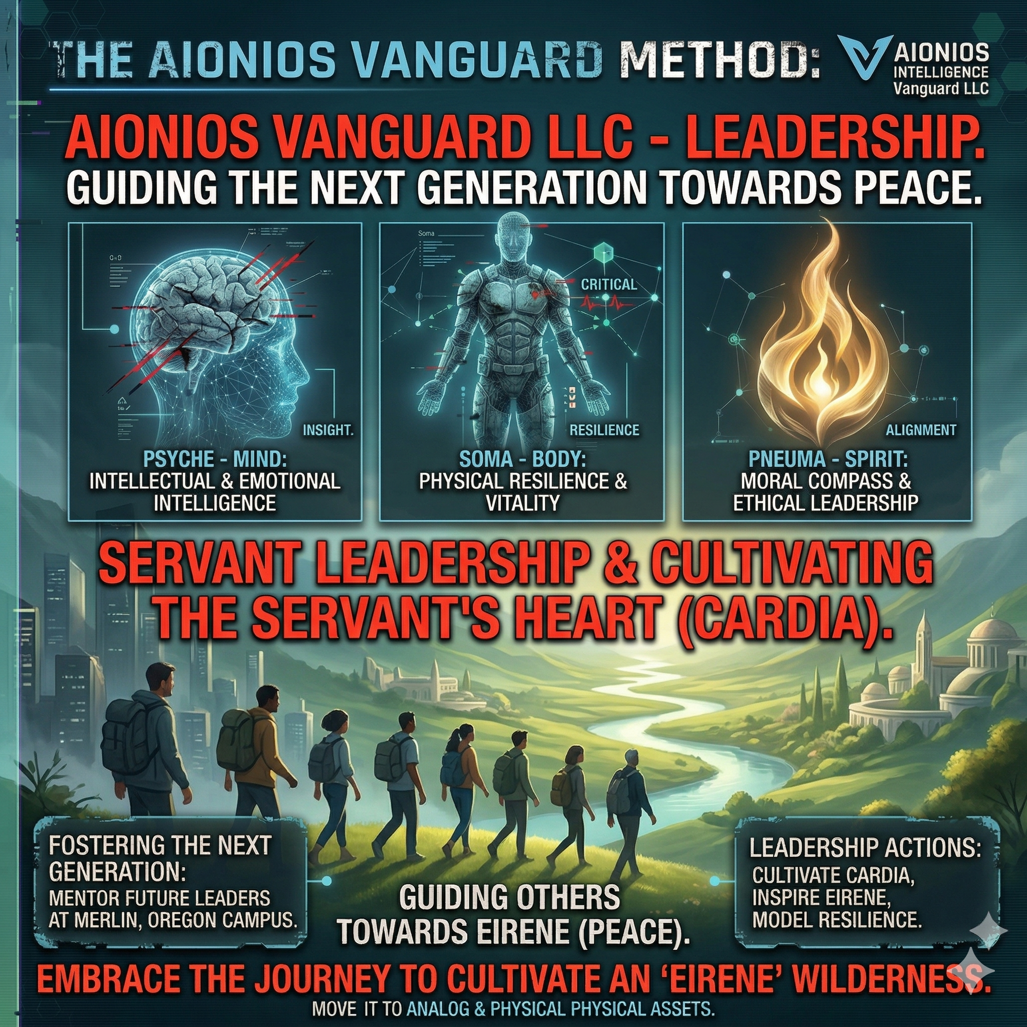 Aionios Vanguard LLC - Leadership Playbook Slide Deck