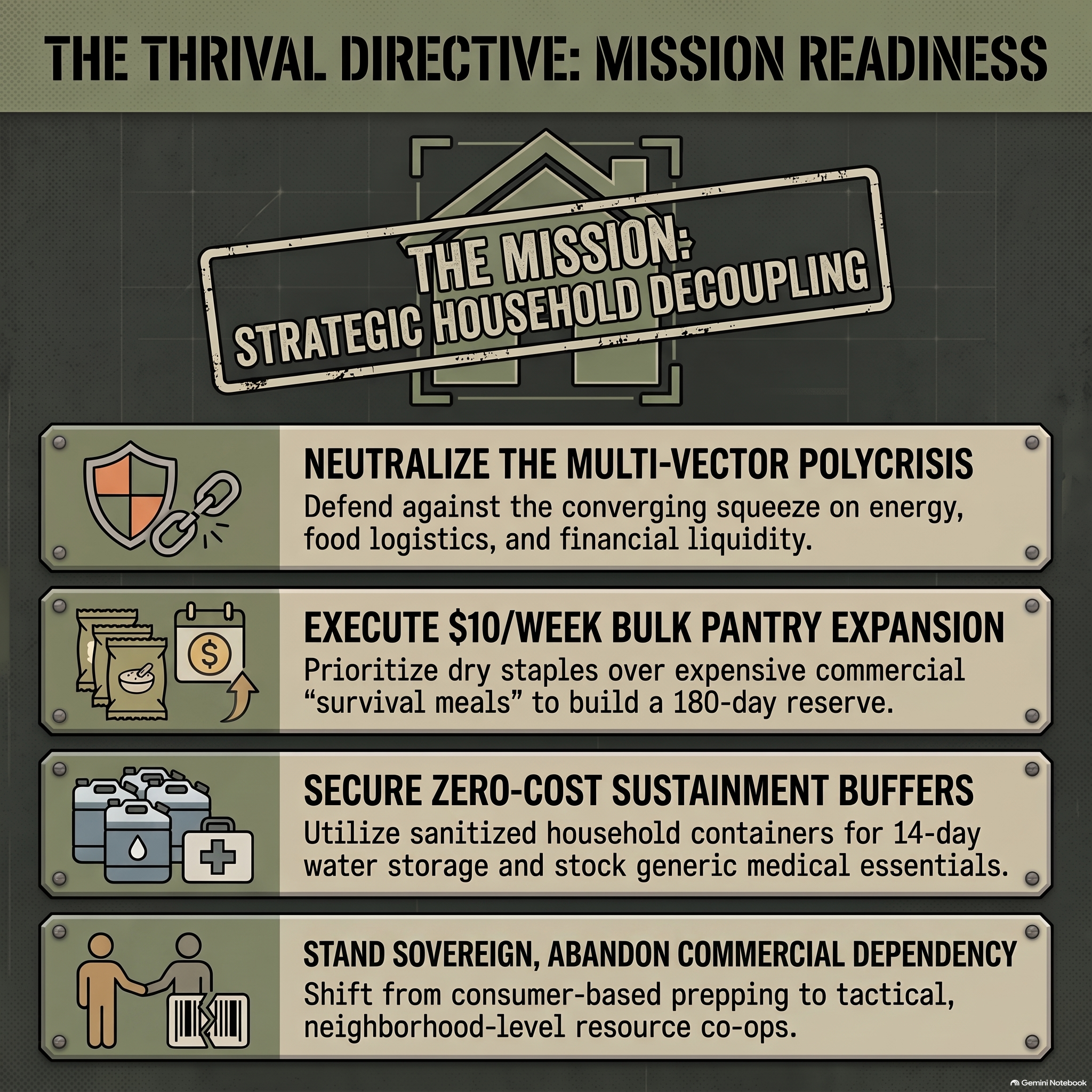 THE THRIVAL DIRECTIVE