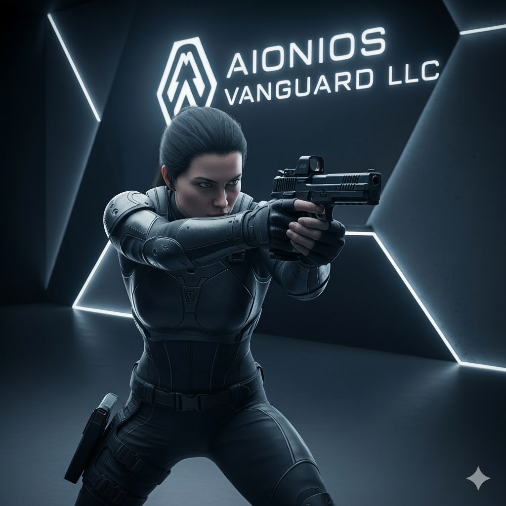 Aionios Vanguard LLC female guardian firearms training