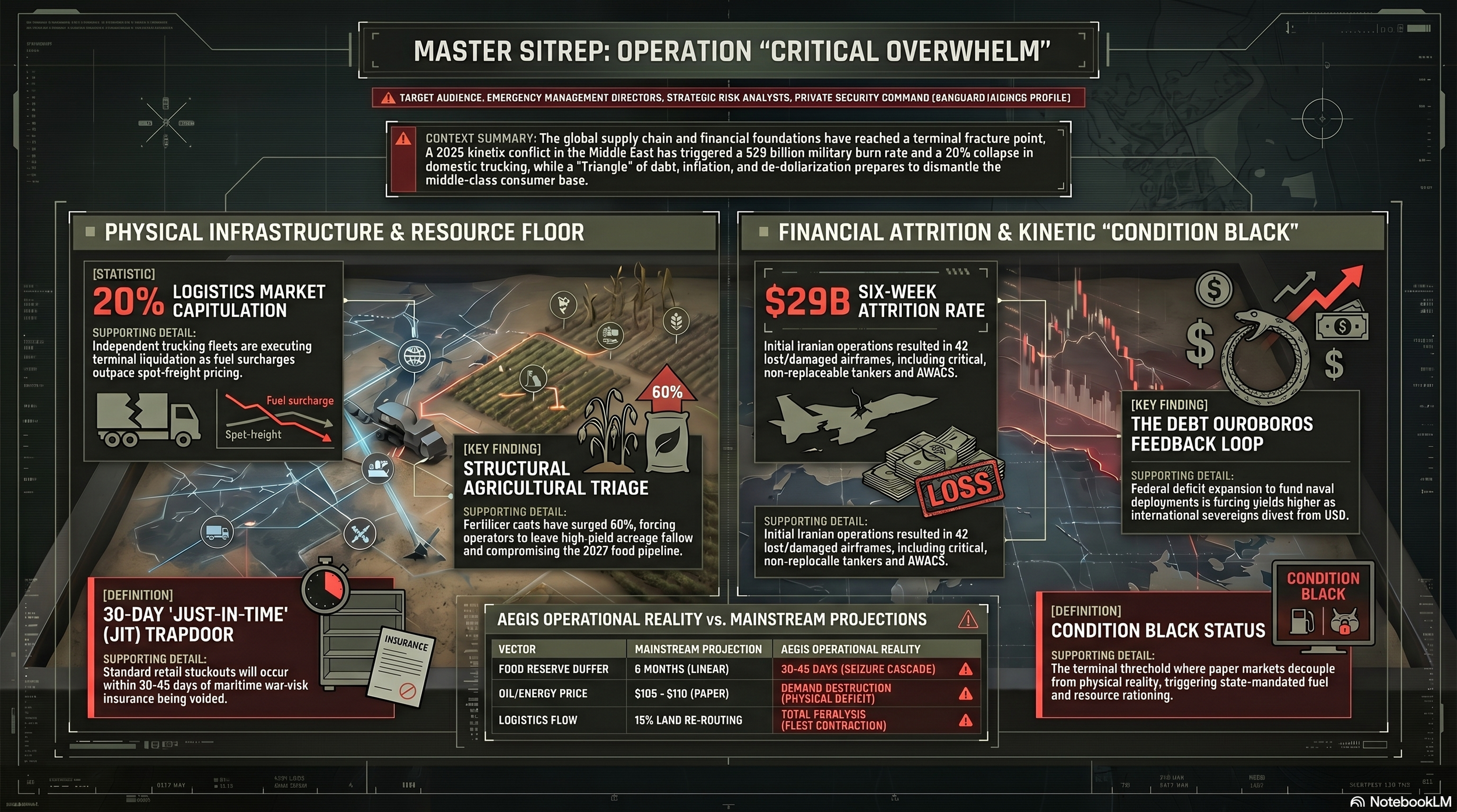 Operation Critical Overwhelmed: The Aegis Master SITREP