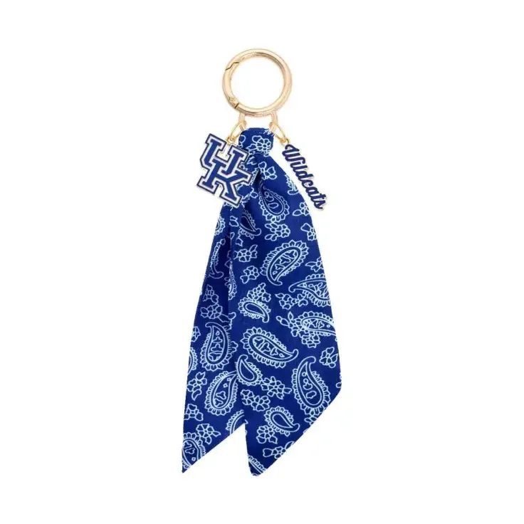 Kentucky Wildcats Logo Bandana Bag Charm
