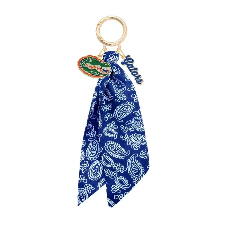 Florida Gators Logo Bandana Bag Charm