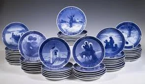 Royal Copenhagen Christmas Plates